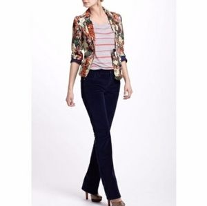 Jcrew boot cut corduroy navy pants